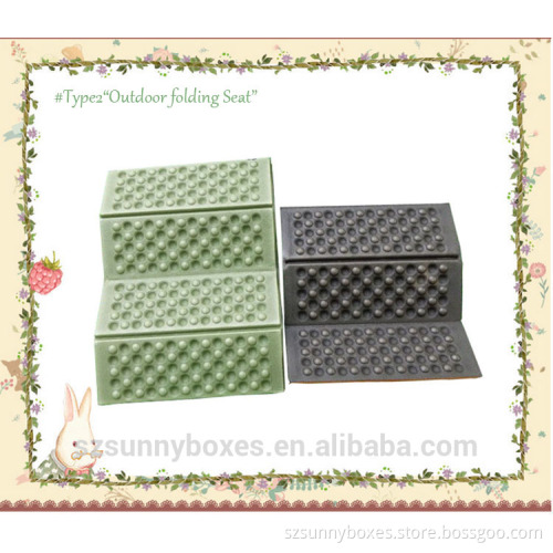 Factory Price EVA Foam Gym Color Printed Outdoor Folding Seat Mat